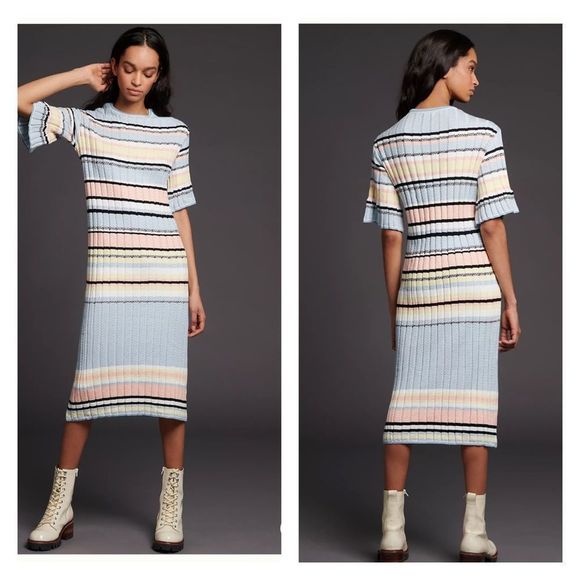 ANTHROPOLOGIE Maxi Sweater Dress - Picture 3 of 3